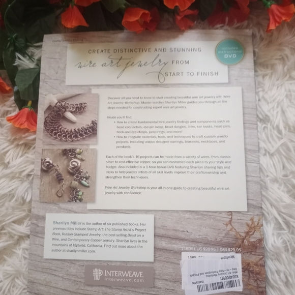 Wire Art Jewelry Workshop Book With Cd - Picture 3 of 3